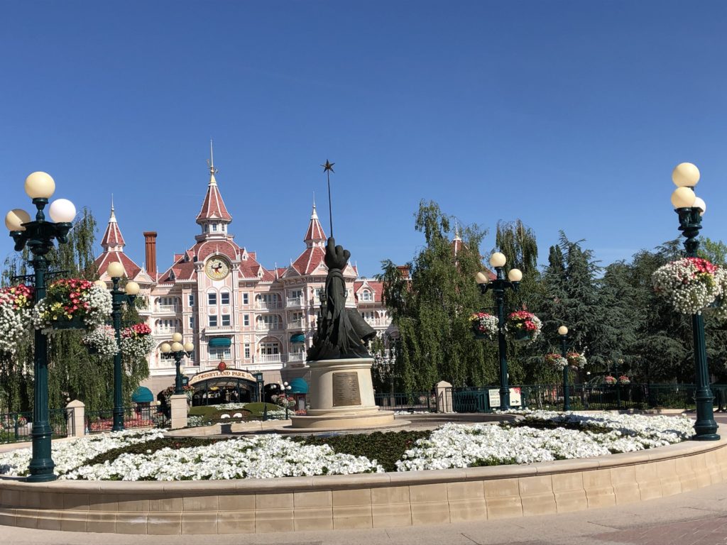 l'entrée de Disneyland Paris, séjour post-covid