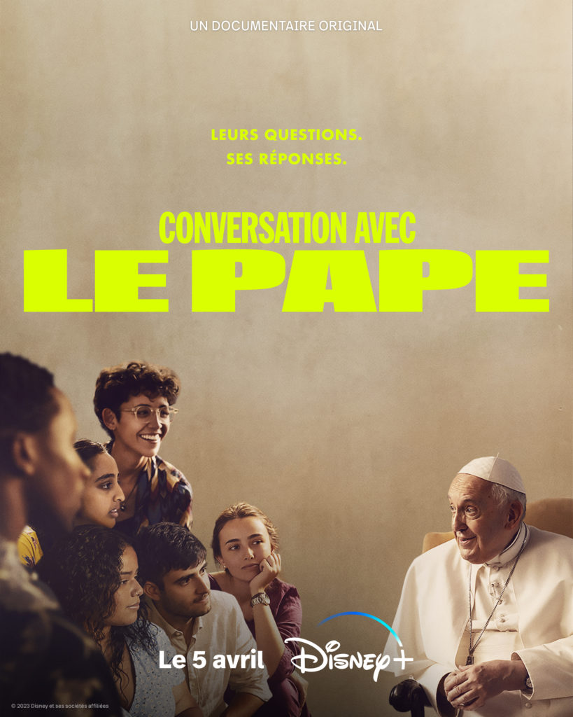 affiche du documentaire conversatio avec le pape